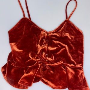 Velvet tank